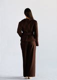 Blazer Sastre Paris Chocolate