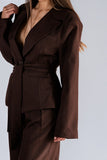 Blazer Sastre Paris Chocolate