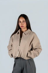 Chaqueta Baby Coat Beige