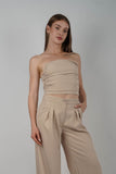 Pantalon Palazzo Kyoto Beige