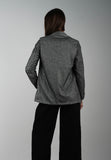 Blazer Stardust Plateado Brillo