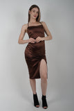 Vestido Sirena Chocolate