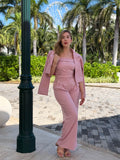 Pantalon Palazzo Kyoto Rosado