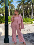 Pantalon Palazzo Kyoto Rosado
