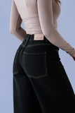 Jeans Wide Leg Monaco Negro