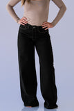 Jeans Wide Leg Monaco Negro