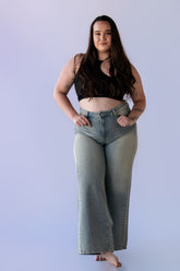Jeans Wide Leg Monaco Celeste