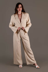 Pantalon Palazzo Osaka Vainilla