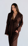 Blazer Sastre Paris Chocolate