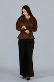 Gabardina Suede Ámbar Chocolate