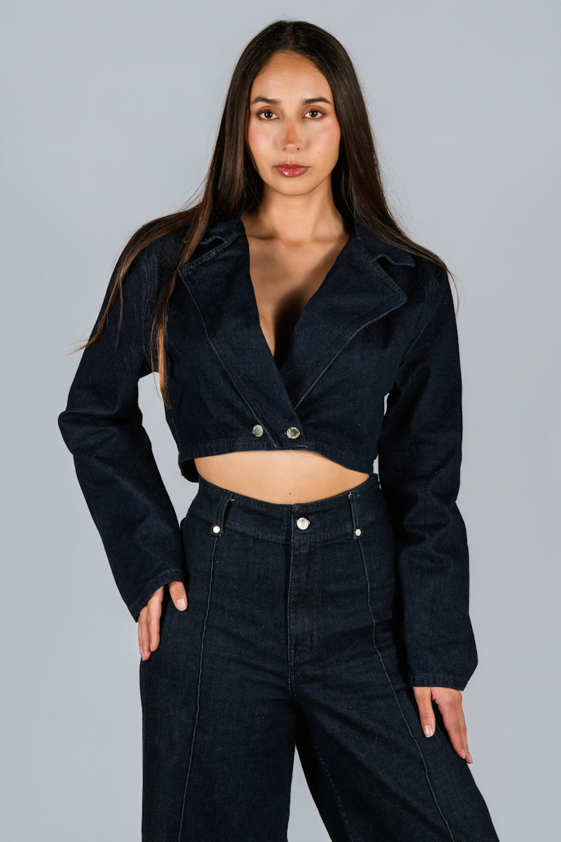 Blazer Denim Blue