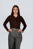Tejido Cardigan Adeline Chocolate