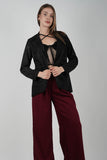 Blazer Stardust Negro Brillo
