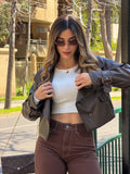 Gabardina Chelsea Chocolate