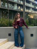 Gabardina Chelsea Burgundy