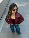 Gabardina Chelsea Burgundy
