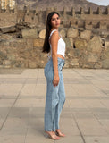 Jeans Wide Leg Confort Denim