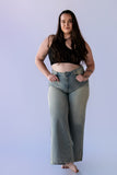 Jeans Wide Leg Monaco Celeste