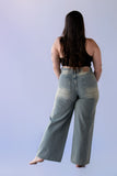 Jeans Wide Leg Monaco Celeste